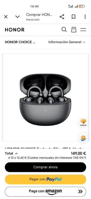 Honor CHOICE Earbuds Bluetooth