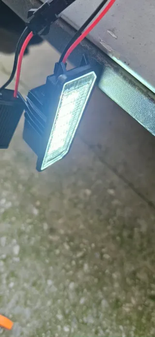 Luz matrícula LED (2 unidades)