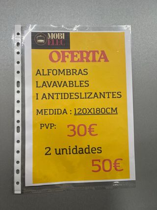 Alfombras Lavables y Antideslizantes - NUEVAS