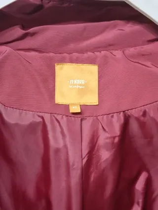 Anorak Zendra Mujer Granate talla 42