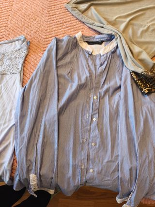 Diversidad de camisas mujer T,40 HyM Zara..