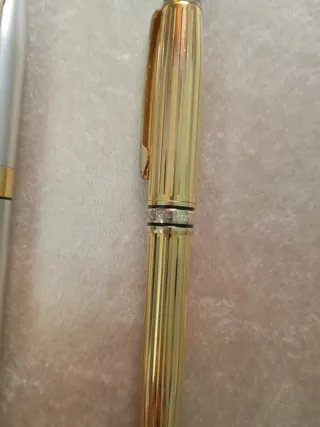 Lote de 4 penne e stilografiche