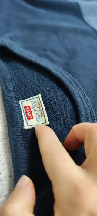 Sudadera Levi's Oversize Azul Talla L/XL