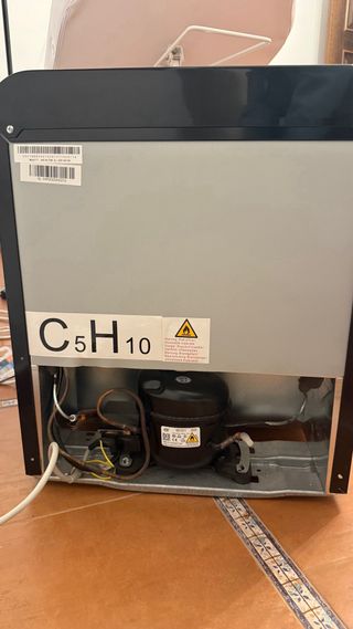 Frigorífico Vintage Infiniton 46L Negro