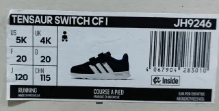 Sapatilhas Adidas Criança Tamanho 20 novas