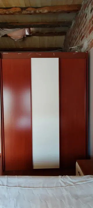 Armario 3 Puertas Correderas Madera