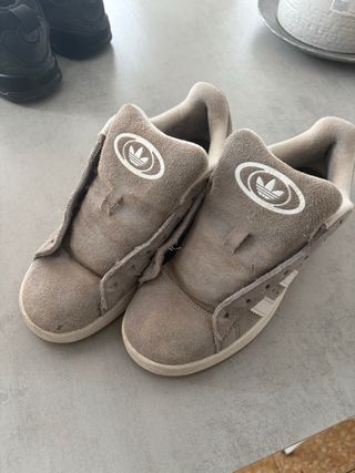 Adidas Campus Talla 38.5 Beige