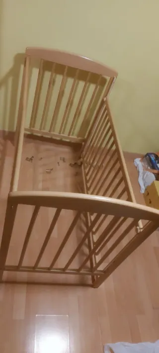 Cuna Madera 120x60