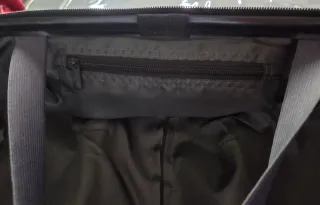 Trolley nero 36x24x60 cm