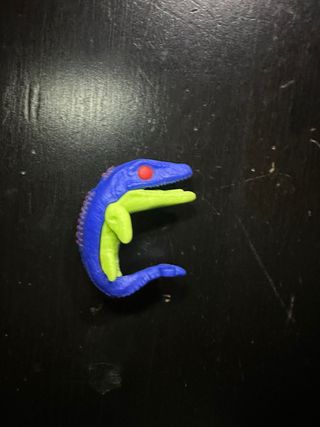 Sorpresa Kinder Joy dinosauro blu