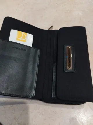 Mandarina Duck Monedero/Billetero Negro
