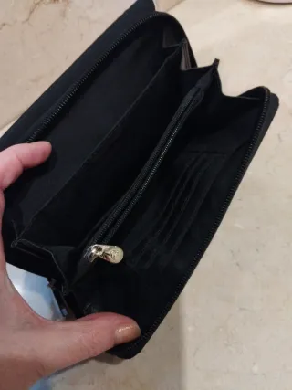 Mandarina Duck Monedero/Billetero Negro