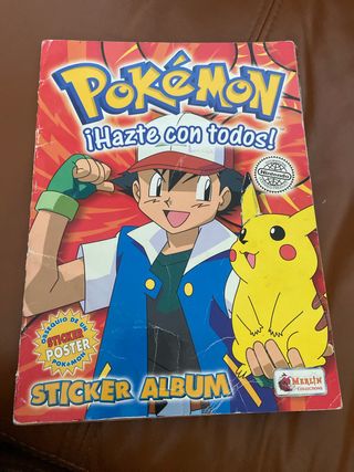 Álbum Stickers Pokémon Merlin
