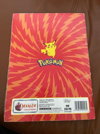 Álbum Stickers Pokémon Merlin