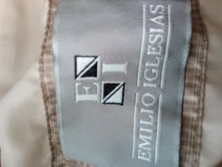 Anorak-parka beige acolchada