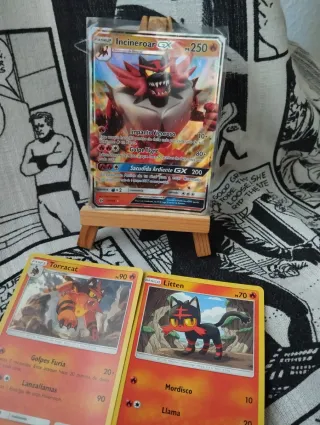 Lote Incineroar GX Carta Pokémon