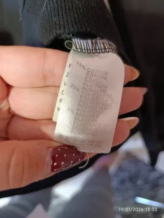 Jersey Negro con Rayas