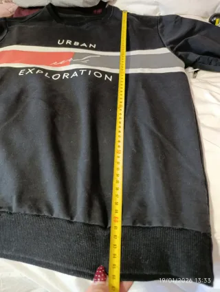 Jersey Negro con Rayas