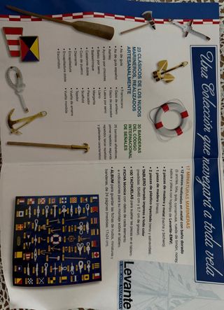 Cuadro Nudos Marineros + Álbum Cromos