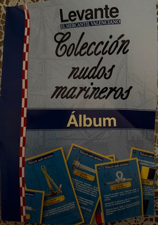 Cuadro Nudos Marineros + Álbum Cromos