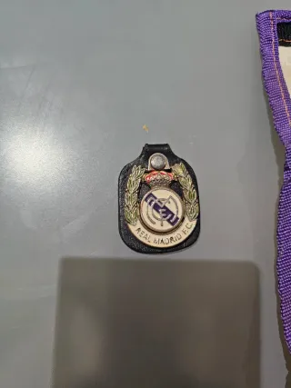 Lote Vintage Real Madrid - Llavero y Cartera