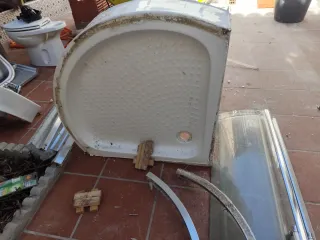 Plato de ducha 80x80x15