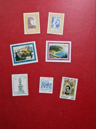 Serie francobolli Repubblica italiana
