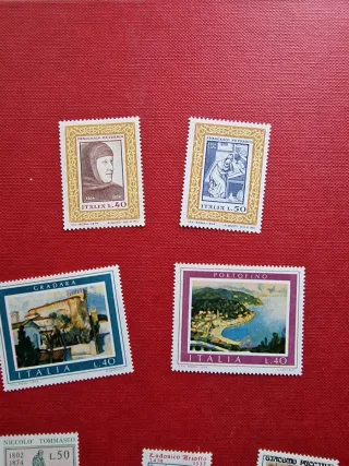 Serie francobolli Repubblica italiana
