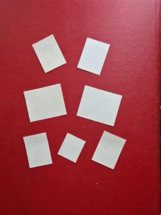 Serie francobolli Repubblica italiana