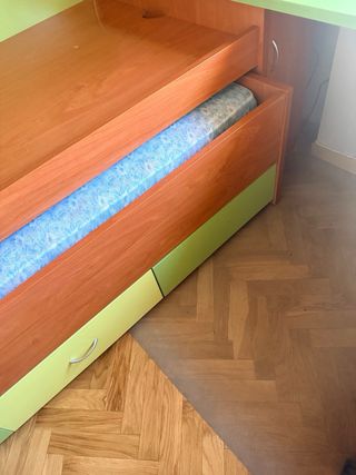 Dormitorio juvenil dos camas