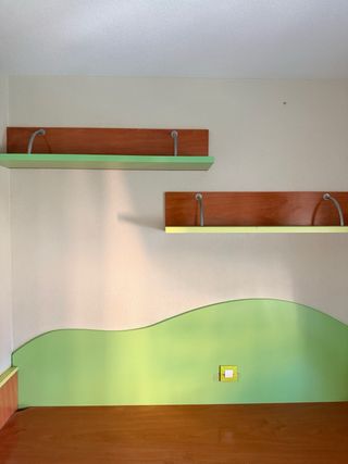 Dormitorio juvenil dos camas