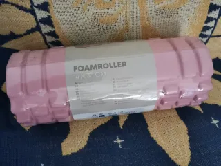 Rodillo de espuma rosa texturizado