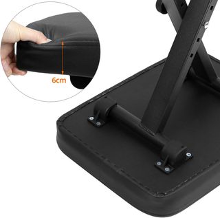 Taburete Plegable Negro