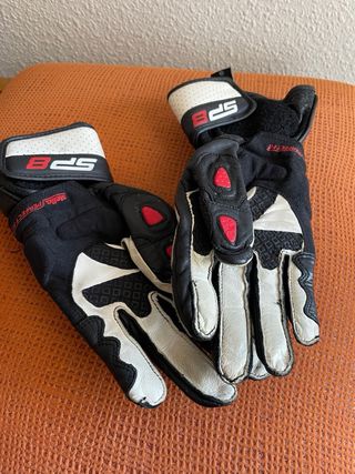 Guantes Moto Alpinestars Mujer Beige/Negro