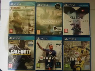 PS4 (PlayStation 4) Negra + 14 Juegos