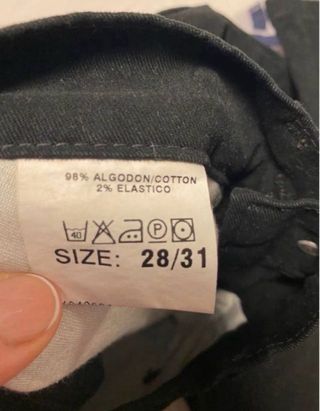 Pantalón negro chica Tacoma