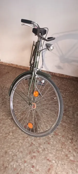 Bicicleta Clásica Holandesa Verde kaky