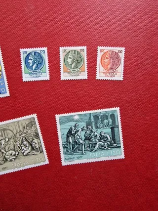 Serie francobolli Repubblica Italiana