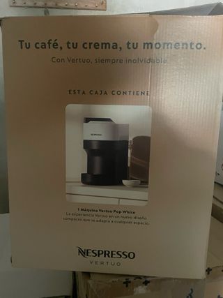 Cafetera Nespresso Blanca