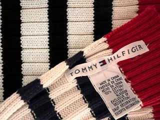 Bufanda Tommy Hilfiger Beige Rayas