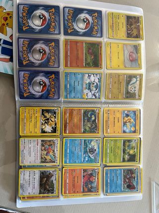 Álbum de cartas Pokémon