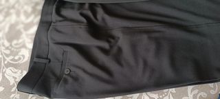 Pantalones señora negro y marrón