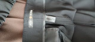 Pantalones señora negro y marrón