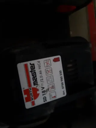 Taladro percutor 18V Wurth