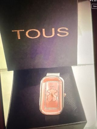 Reloj Tous Rosa y Plateado ( repli)