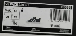 Adidas Sapatilhas Criança Tamanho 21 Novas
