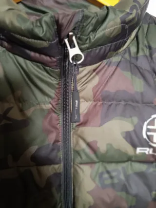 Chaleco Plumón Ralph Lauren RLX Camuflaje Talla XL