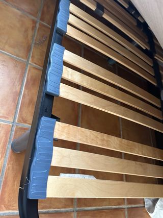 Colchón Micol 105x1,90 y su base con las mismas m