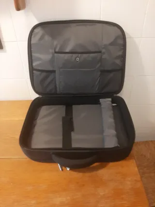 Maletín para portátil negro