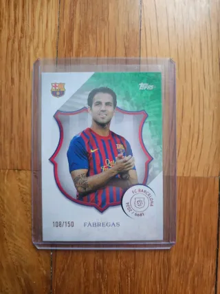 Cesc Fábregas FC Barcelona Topps 108/150